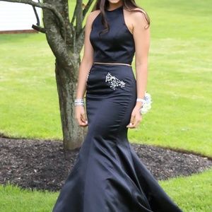 Sherri Hill Black Prom Dress